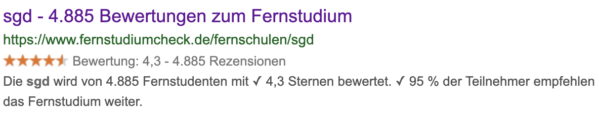 sgd-fernstudium